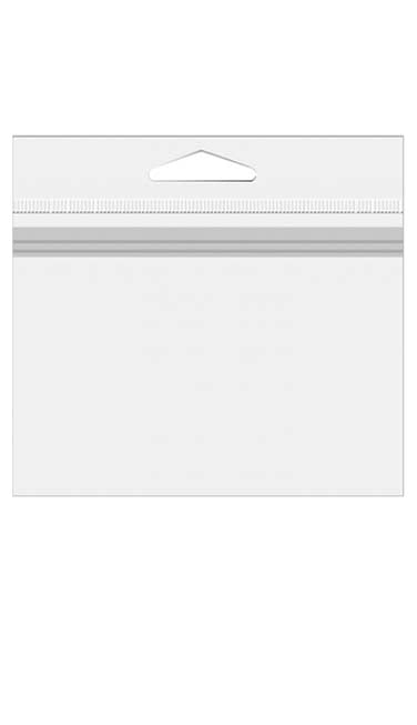 Headerbags 7.6x7.6cm for Top loading of contents (500 pieces) [J3T]