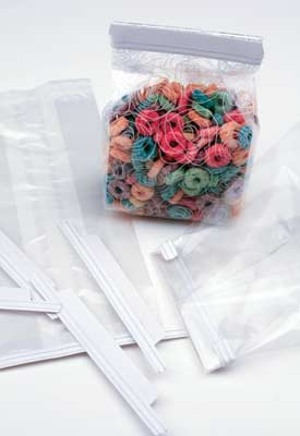 Tin Ties Sticky for 10cm wide Bags (1.000 pieces) [TTA4WH]