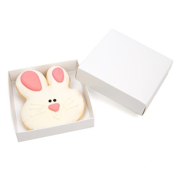 White Kraft Gift Boxes Bottom 10.5x2.5x10.8cm (25 pieces) [WH99]