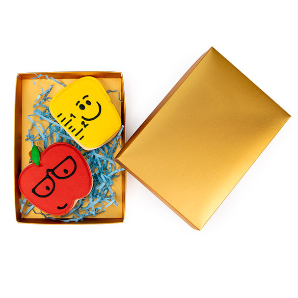 Kraft Gift Boxes Gold 13.7x2.5x19.1cm (25 pieces) [GD15]