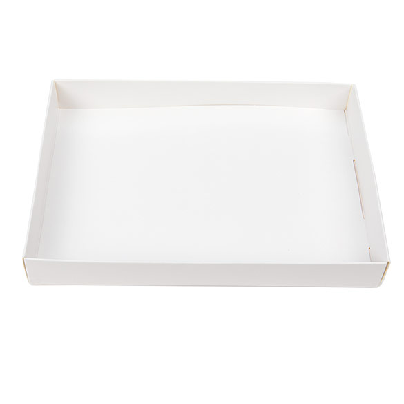 Kraft Gift Boxes White 13.7x2.5x19.1cm (25 pieces) [WH15]