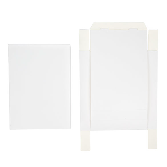Kraft Gift Boxes White 13.7x2.5x19.1cm (25 pieces) [WH15]