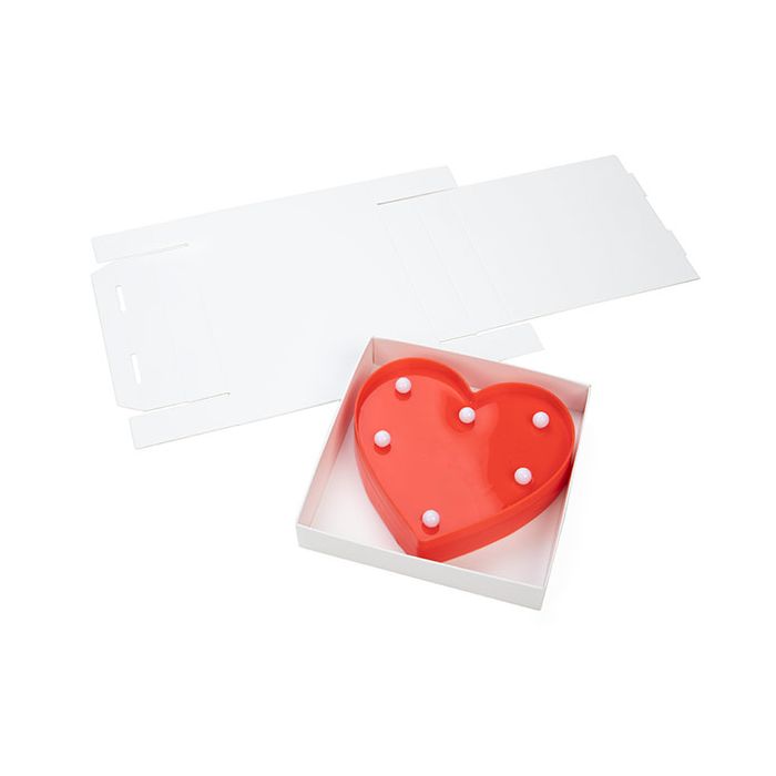 Paper Box Bottom Matte White 13x2,5x13,3cm (25 Pieces) [WH357]