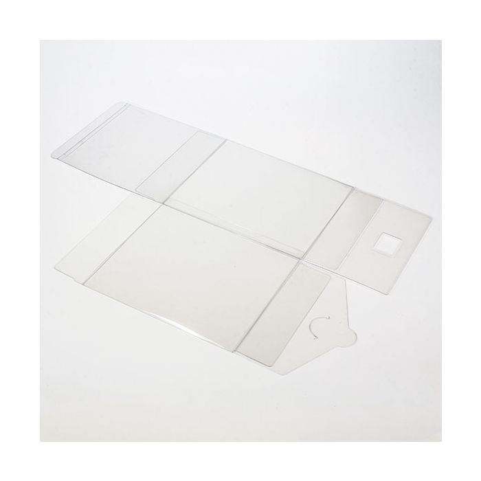 Plastic Gift Boxes 10.2x10.2x17.8cm Crystal Clear (50 pieces) [VB305]