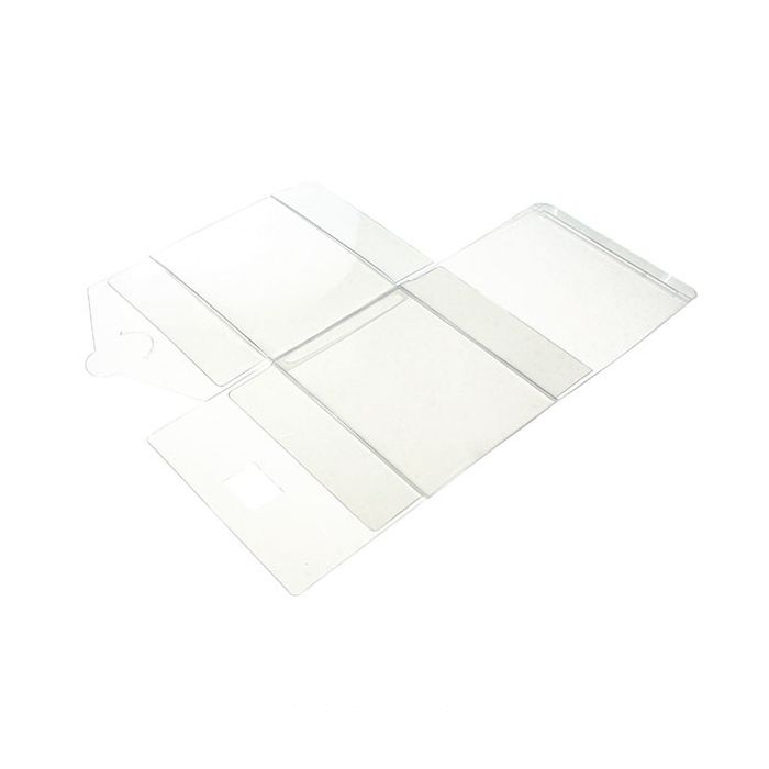 Plastic Gift Boxes 12.7x12.7x10.2cm Crystal Clear (50 pieces) [VB308]