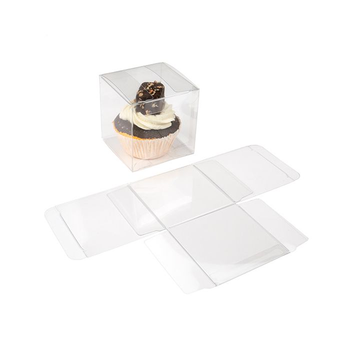 Plastic Gift Boxes 7,6x7,6x7,6 cm (50 pieces) [VB311]