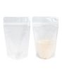 Stand Up Pouches clear "Velcro closure" 13x7,9x20,6 cm (100 pieces) [VBG3]