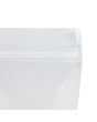 Stand Up Pouches clear "Velcro closure" 13x7,9x20,6 cm (100 pieces) [VBG3]