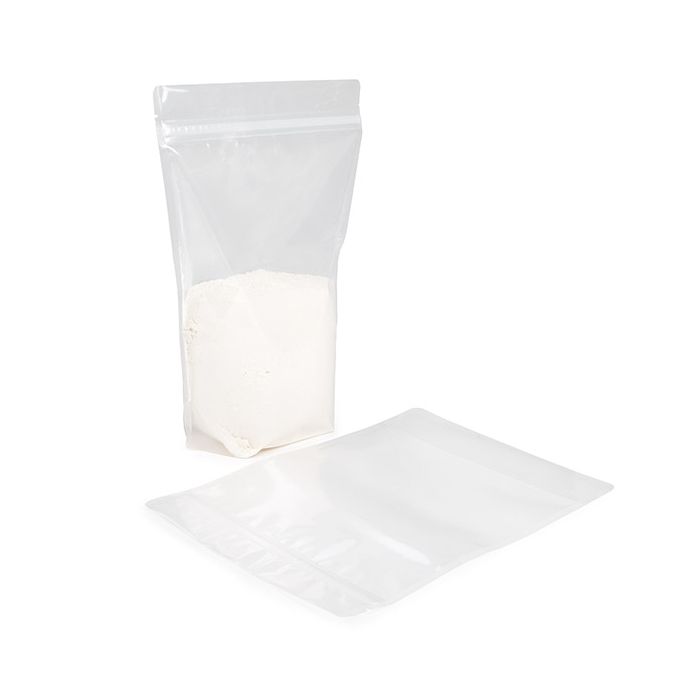 Stand Up Pouches clear "Velcro closure" 21x8,9x29,2 cm (100 pieces) [VBG5]