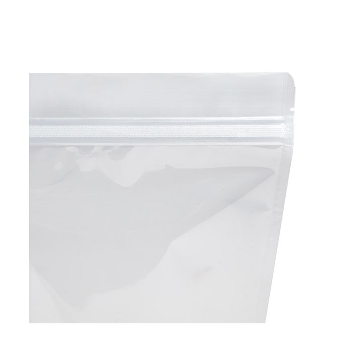 Stand Up Pouches clear "Velcro closure" 31,4x12,7x37,5 cm (50 pieces) [VBG8]