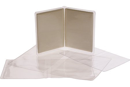 Vinyl Pouches "Wallet style" 17.5x27cm (100 pieces) [VINA6]
