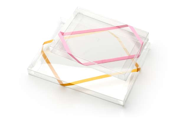 Decorative Loops Vinyl Stretch Transparent 35.6cm (50 pieces) [14CVL]