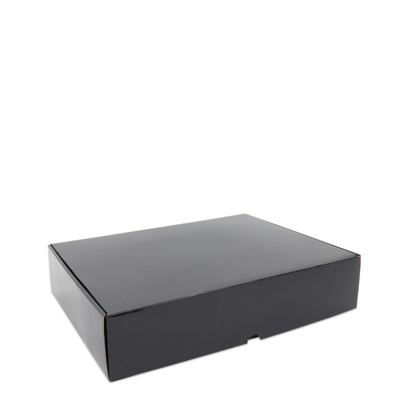 Shipping cartons 41.5x30.5x8,5cm Black (50 pcs) [FP-VPD004]