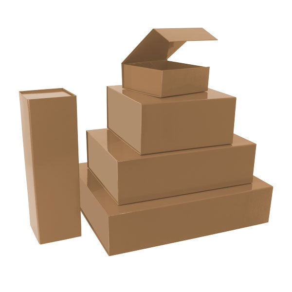 Magnet boxes 33x10x10cm Brown (25 pcs)