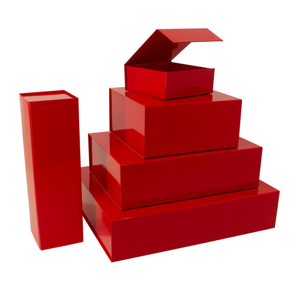 Magnet boxes 22x16,5x3cm Red (25 pcs)