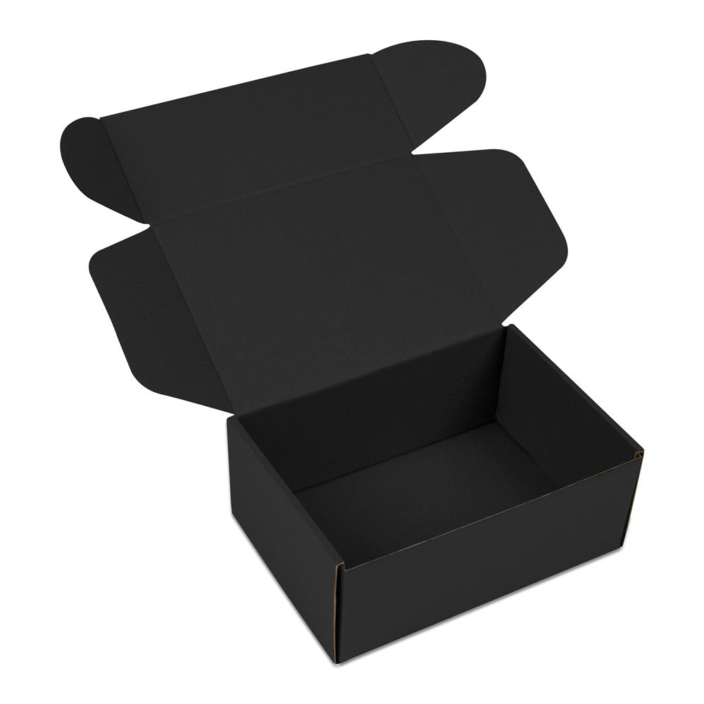Shipping cartons 33x25x8cm Black (50 pcs) [FP-VPD105]