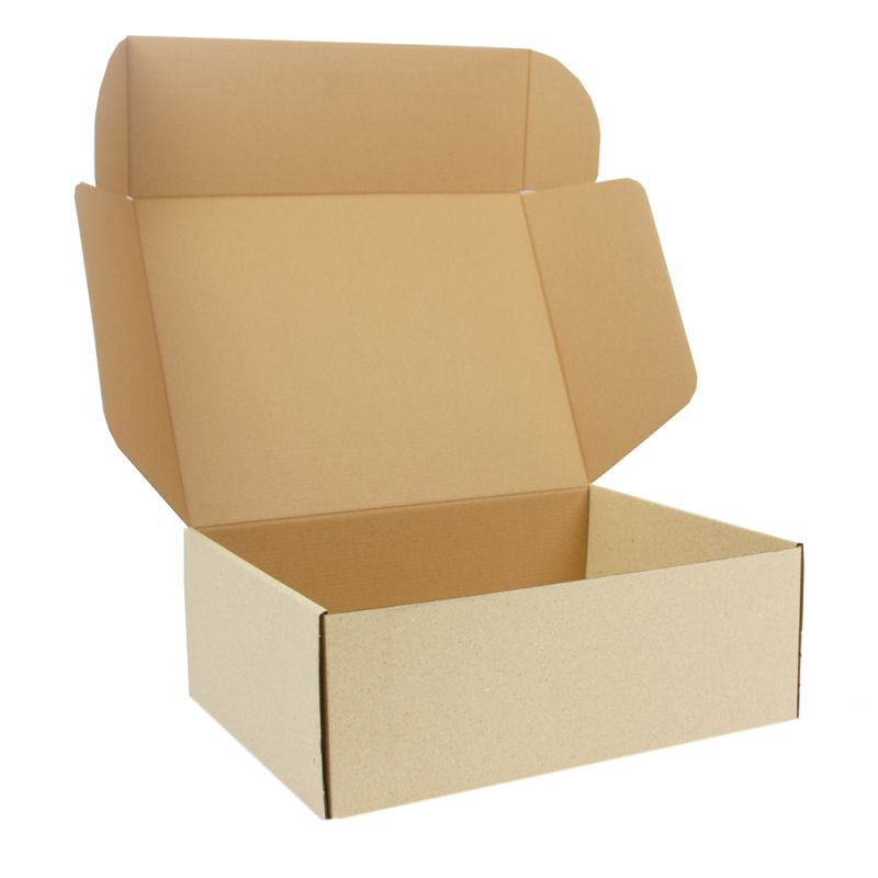Shipping Boxes Grass Cardboard 39x30x14cm (50 pcs) [FP-VPD257]