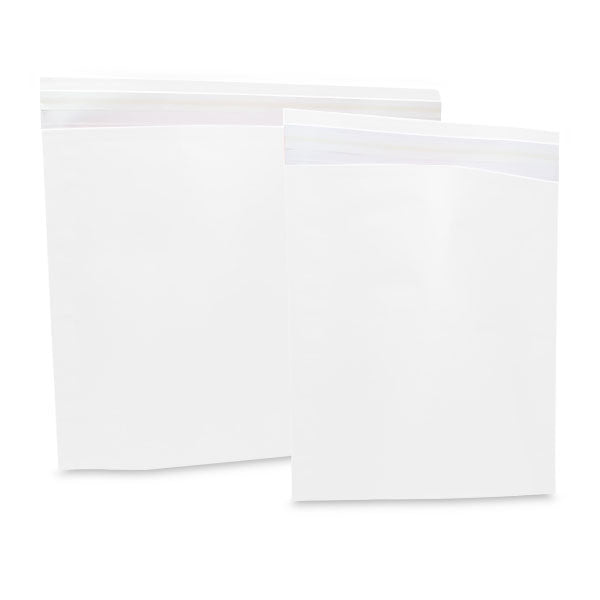 Paper Mailing Bags 48x37+8cm White (250 pcs)