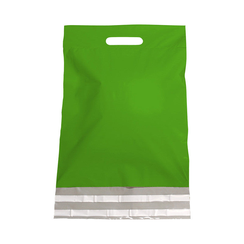 Plastic Mailing Bags 45x56+7cm Green (250 pcs)