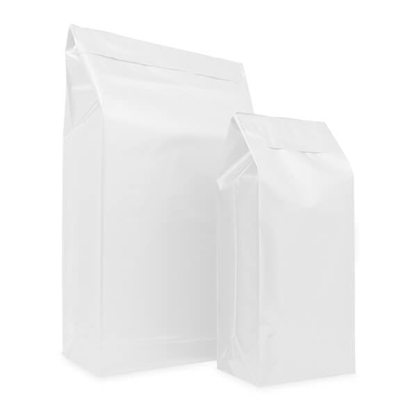 Plastic Mailing Bags 30+14x47 cm White (125 pcs)