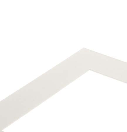 Mount Board bright White 32.1x47.3cm Window - Outer size 45.7x61cm (10 pieces) [MS20099]