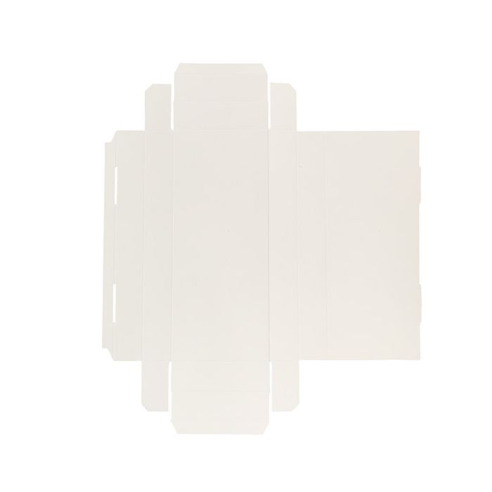 Kraft Box Bottom White 12,7x3,8x30,5 cm (25 pieces) [WH12]