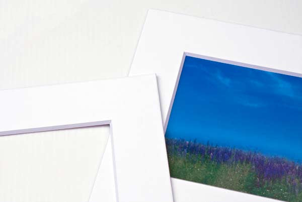 Mount Board Double thick White/White Core 19.4x24.5cm Window - Outer size 27.9x35.6cm (10 pieces) [MT20002]
