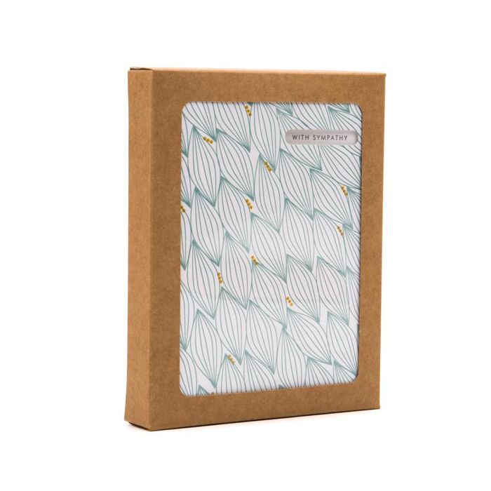 Kraft Gift Boxes with Window 9.5x1.3x13.2cm (25 pieces) [WKRG339]