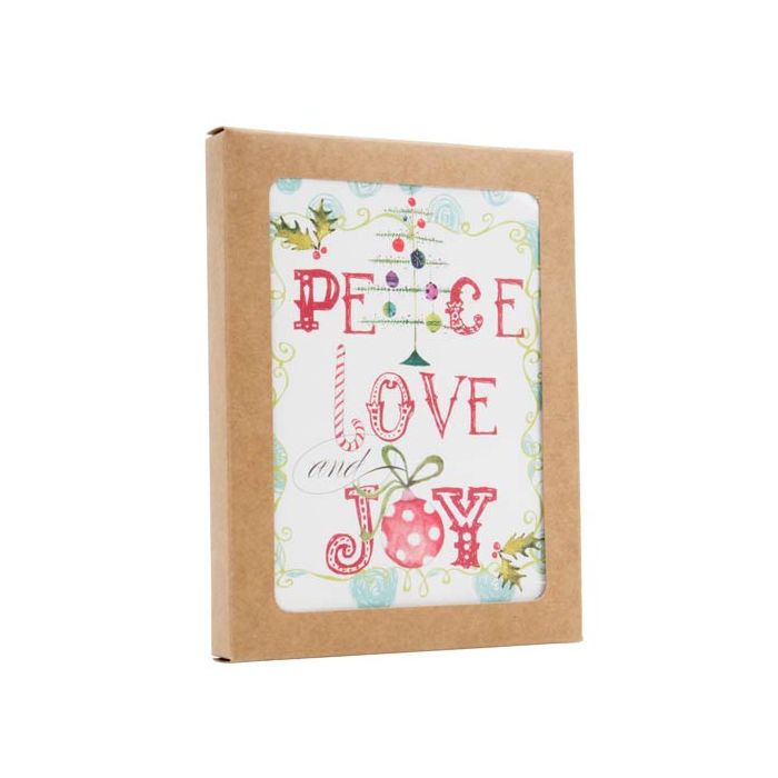 Kraft Gift Boxes with Window 11.5x1.5x15cm (25 pieces) [WKRG3]