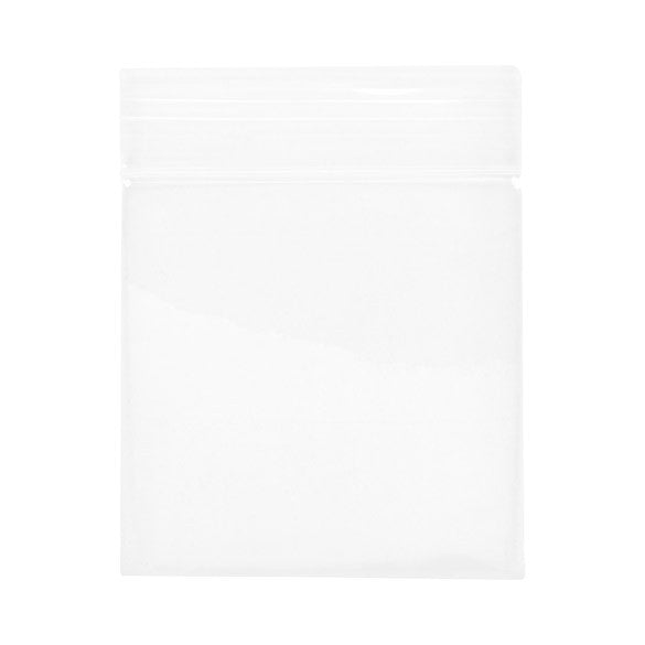 Grip Seal Bags 6.5x6.5cm Crystal Clear PP 75 micron (100 pieces) [Z3C2H2H]