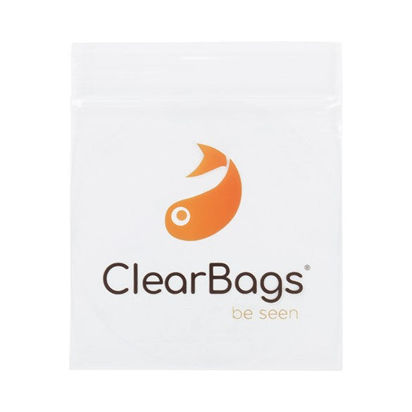 Grip Seal Bags 7.5x7.5cm Crystal Clear PP 75 micron (100 pieces) [Z3C33]