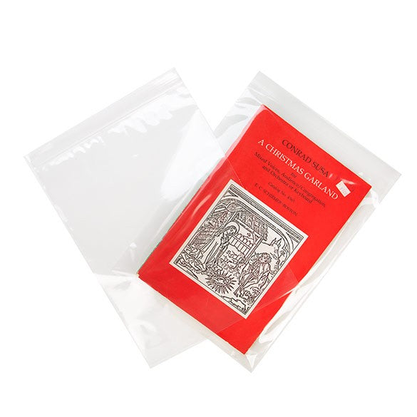 Grip Seal Bags 23x30.5cm Crystal Clear PP 75 micron (100 pieces) [Z3C912]