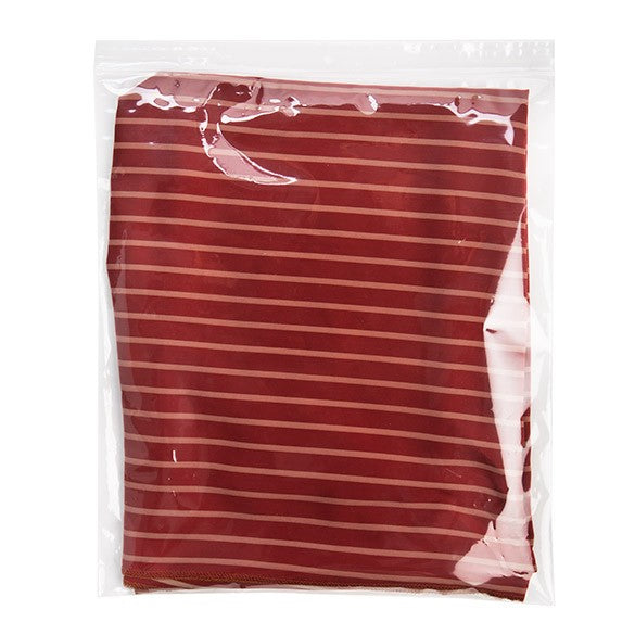 Grip Seal Bags with Hang hole 33x38cm Crystal Clear PP 75 micron (100 pieces) [Z3R1315]