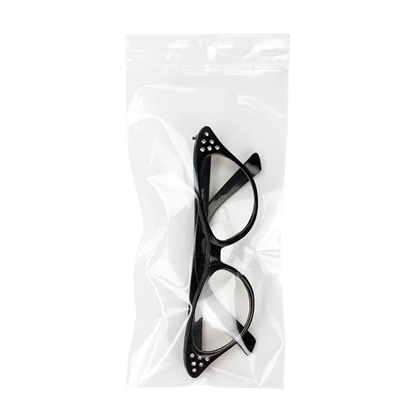 Grip Seal Bags with Hang hole 12.5x20.5cm Crystal Clear PP 75 micron (100 pieces) [Z3R48]
