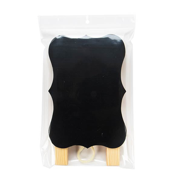Grip Seal Bags with Hang hole 15x23cm Crystal Clear PP 75 micron (100 pieces) [Z3R69]