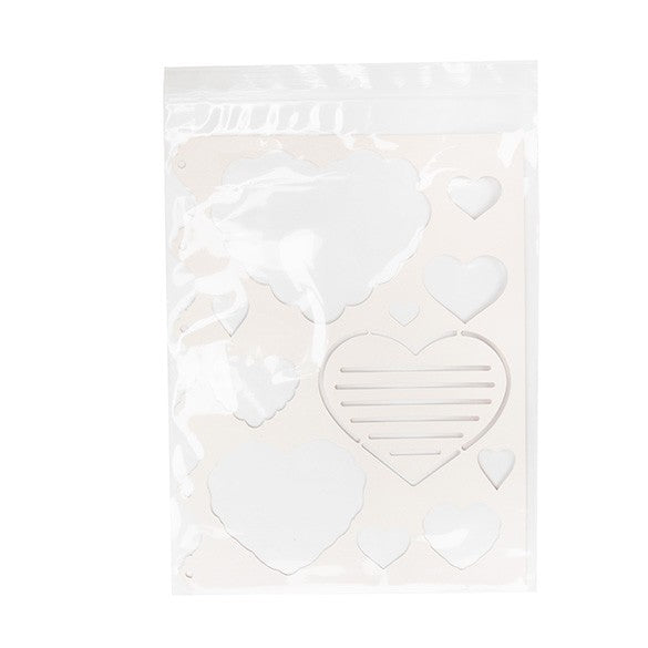 Grip Seal Bags with Hang hole 23x30.5cm Crystal Clear PP 75 micron (100 pieces) [Z3R912]