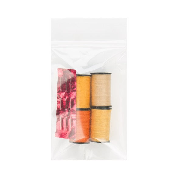 Grip Seal Bags 5x7.5cm Crystal Clear PP 100 micron (100 pieces) [Z4C23]