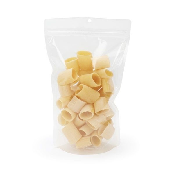 Stand Up Pouches Transparent 17x9x28.5cm | 340 grams With Hang Hole (100 pieces) [ZBG4H]