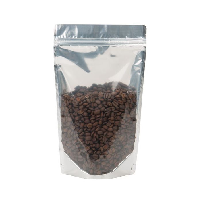 Stand Up Pouches Transparent/Black 15x9x23.2cm | 312 grams (100 pieces) [ZBGB7]