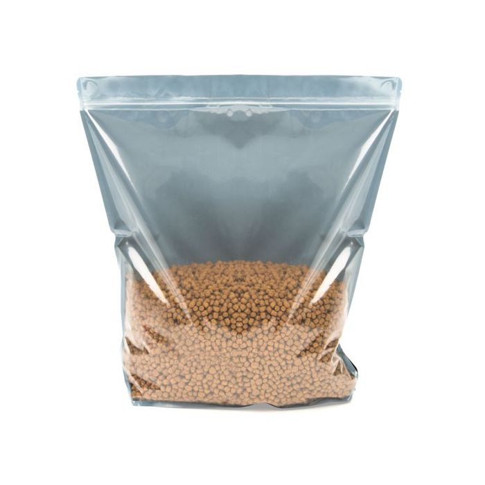 Stand Up Pouches Transparent/Matt Black 37.5x12.7x42.5cm (50 pieces) [ZBGB9]