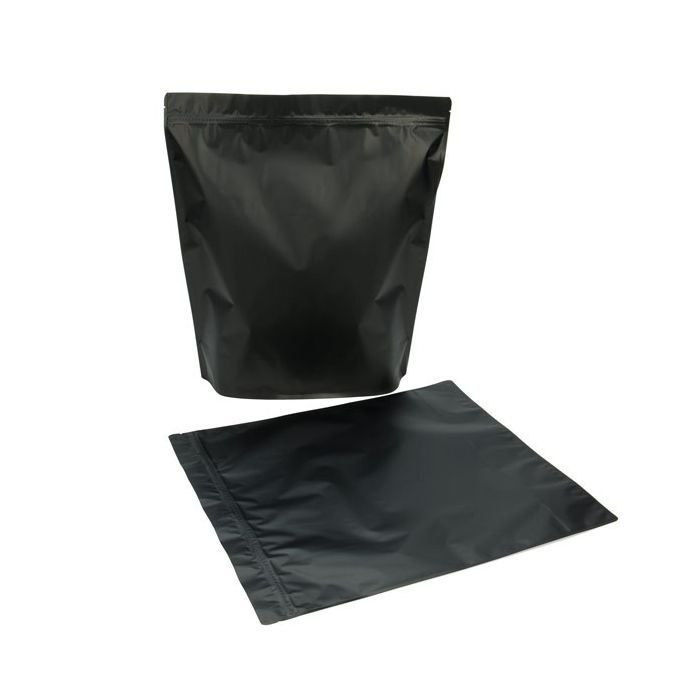 Stand Up Pouches Matt Black 37.5x12.7x42.5cm (50 pieces) [ZBGBB9]