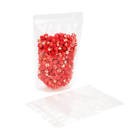 Stand Up Pouches Transparent 22.9x12.1x34.3cm laminated | 907 grams (100 pieces) [ZBGCC6]
