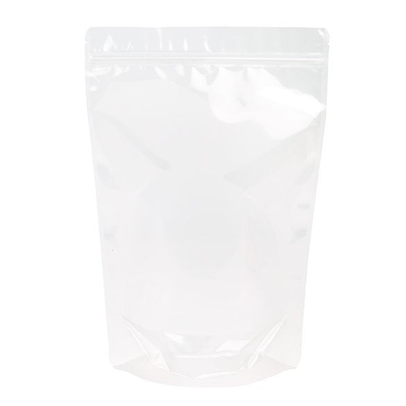 Stand Up Pouches Transparent 22.9x12.1x34.3cm laminated | 907 grams (100 pieces) [ZBGCC6]