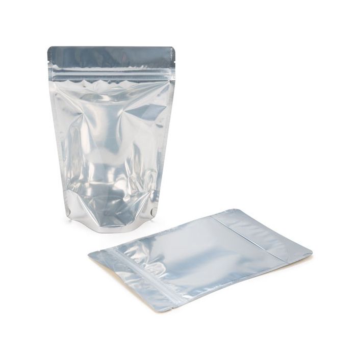 Stand Up Pouches Transparent/Gold 15x9x23.2cm | 312 grams (100 pieces) [ZBGG7]