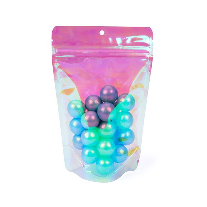 Stand Up Pouches Holographic 13x7,9x20,6 cm (25 pieces) [ZBGI3]