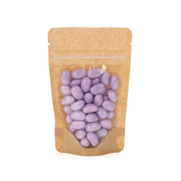 Stand Up Pouches Transparent/Kraft 8x5x13cm | 28 grams