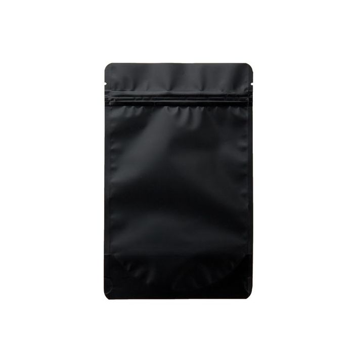 Stand Up Pouches Matt Black 10x6x15cm | 57 grams (100 pieces) [ZBGM2MB]