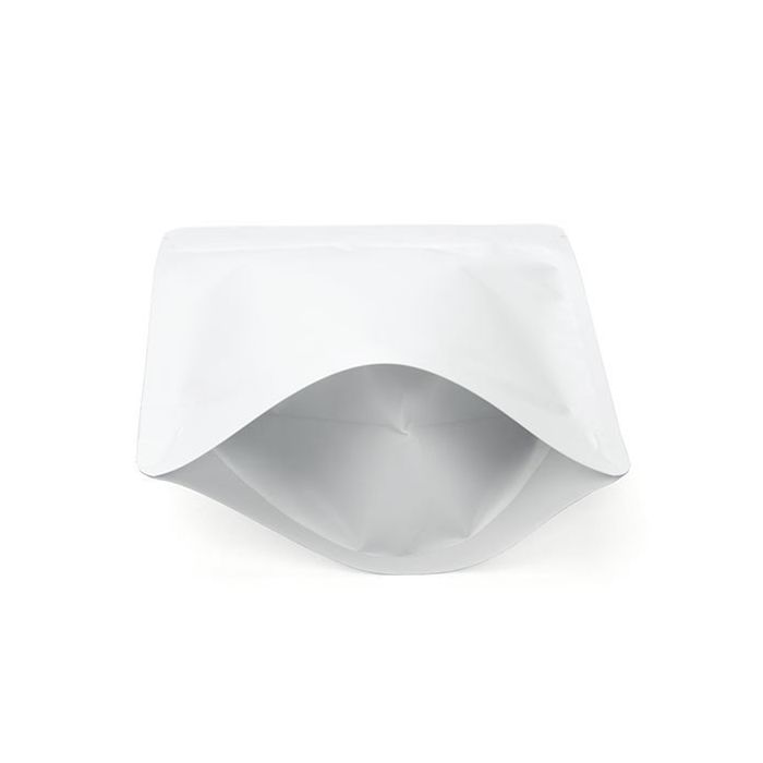 Stand Up Pouches Matt White 10.2x6x15.2cm | 57 grams (100 pieces) [ZBGM2MW]