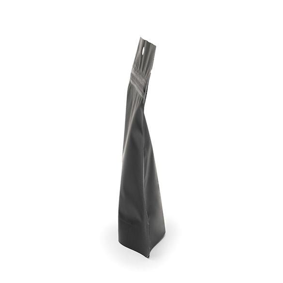 Stand Up Pouches Matt Black 10x6x15cm | 57 grams with hang hole (100 pieces) [ZBGM2MBH]