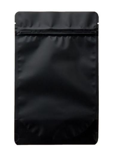 Stand Up Pouches Matt Black 13x8x20.5cm | 113 grams (100 pieces) [ZBGM3MB]